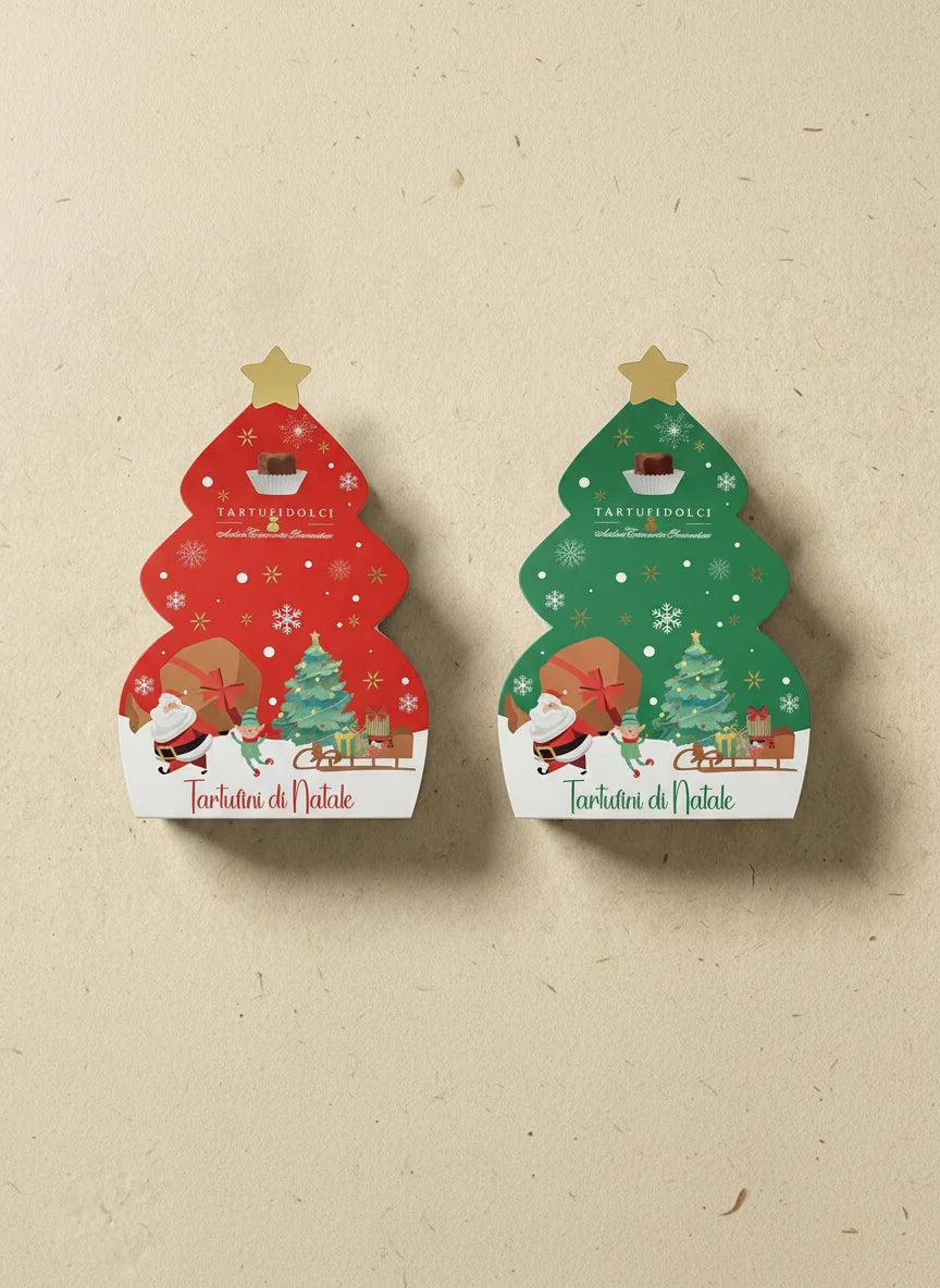 Christmas Edition Tartufini "Alberello" Gift Box (180g)