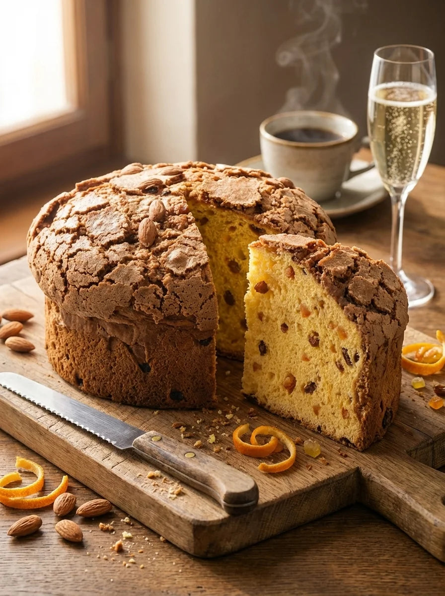 Albertengo Panettone Tradizionale Glassato (Traditional Glazed) 0.5 - 1 Kg
