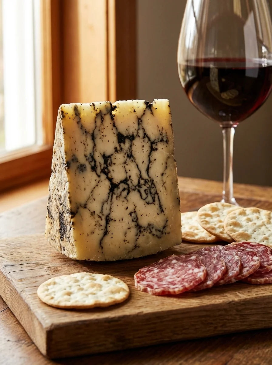 Moliterno al Tartufo (Pecorino with Black Truffle)