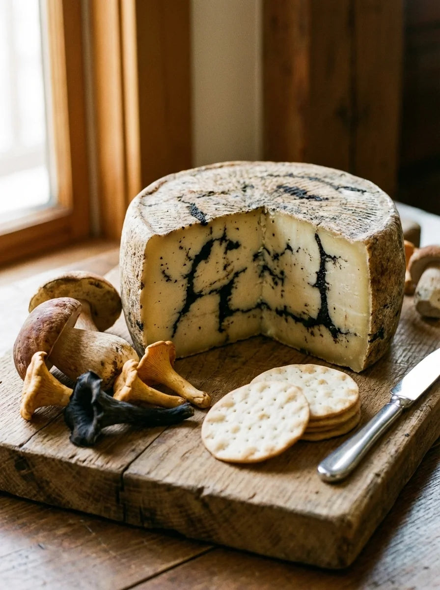 Moliterno al Tartufo (Pecorino with Black Truffle)