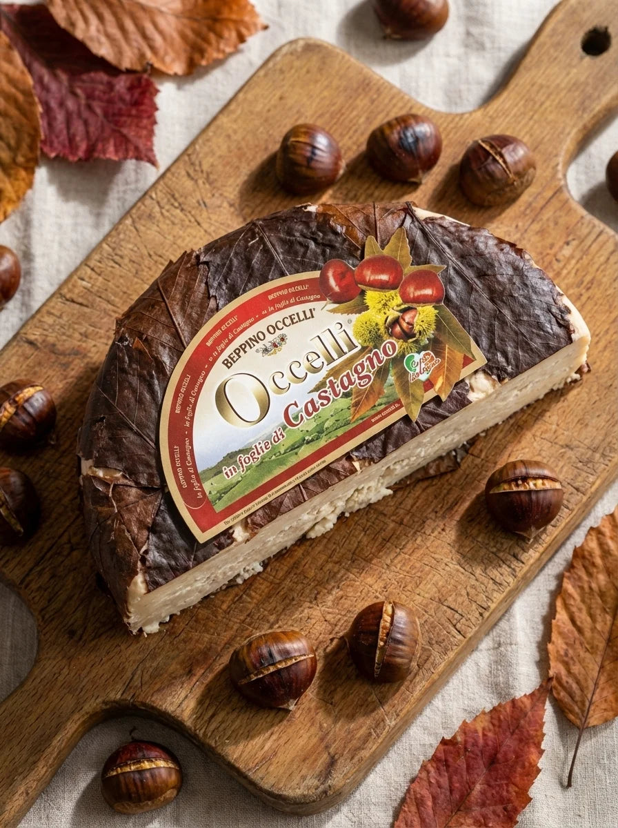 Beppino Occelli in Foglie di Castagno