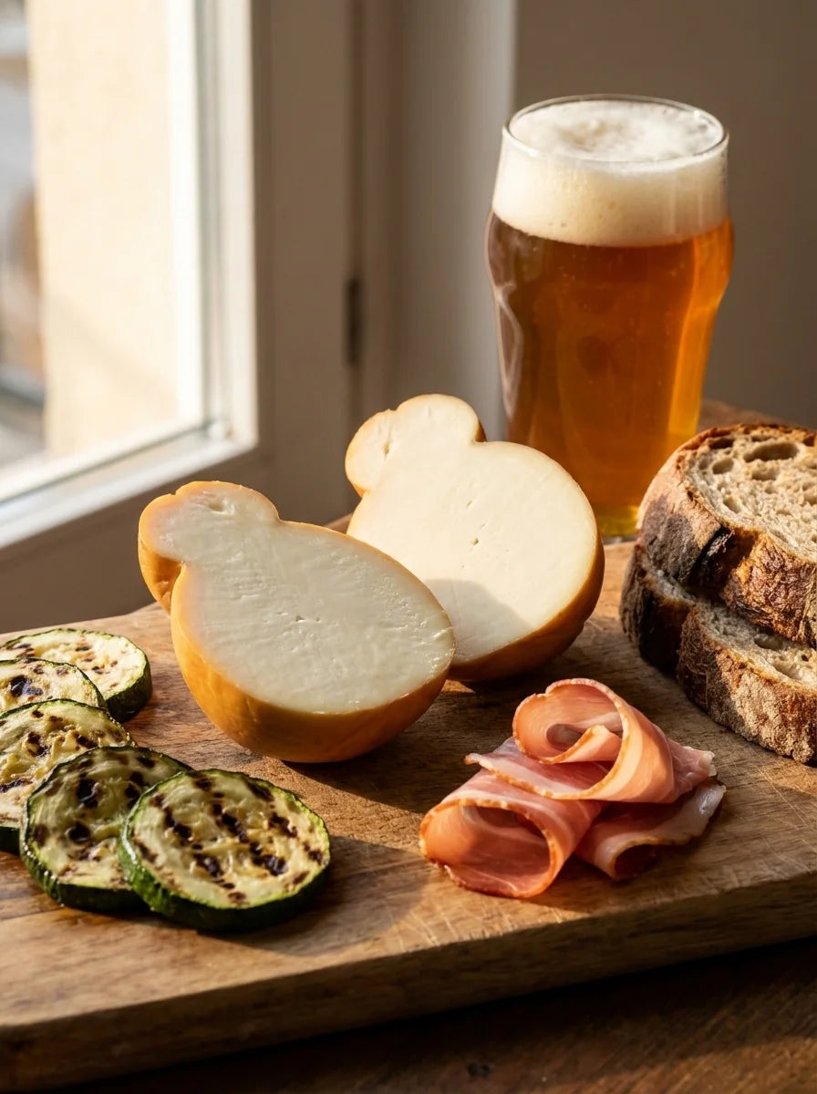 Scamorza Affumicata (Smoked Italian Cheese) - 350g